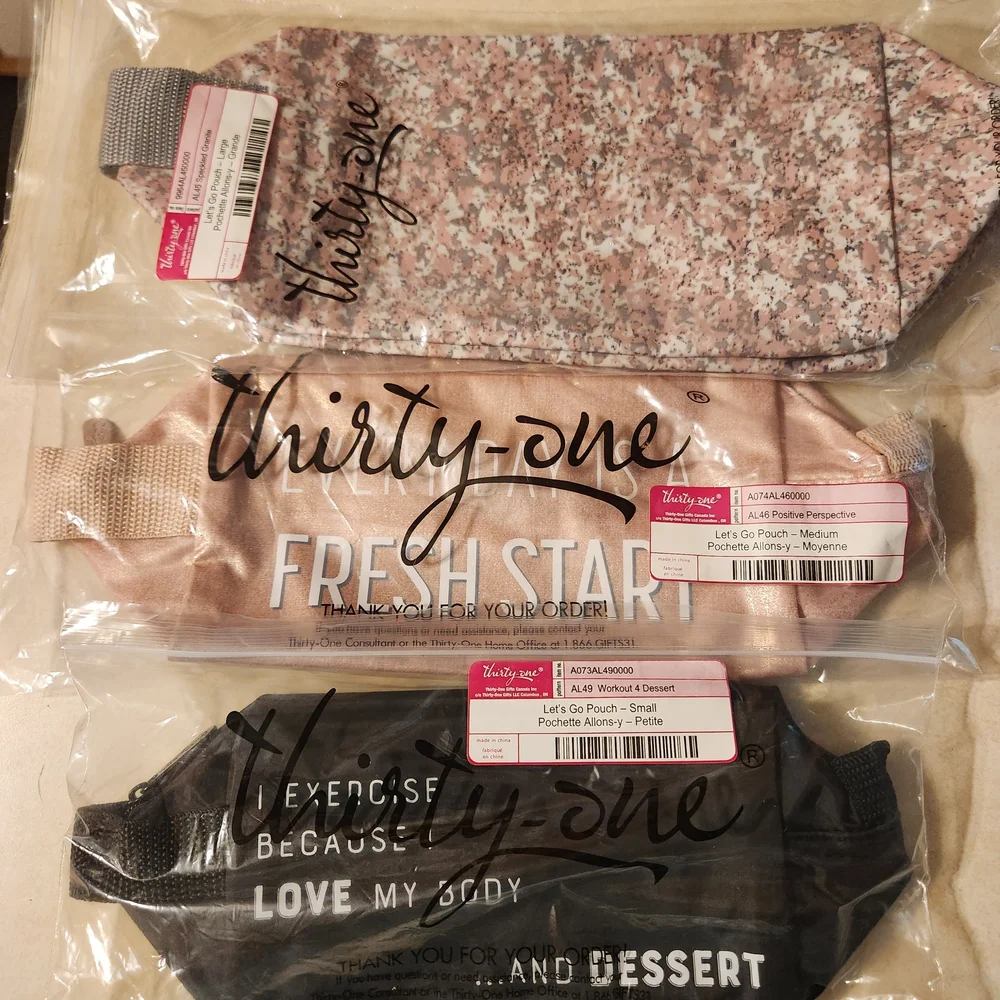Thirty-One Let's Go Pouches
